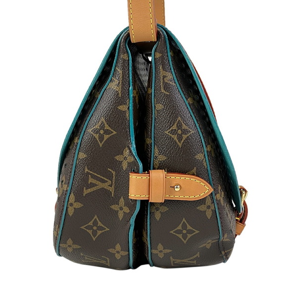 Louis Vuitton Brown Perfot Saumur Shoulder Cruise Bag Monogram - Picture 1 of 9